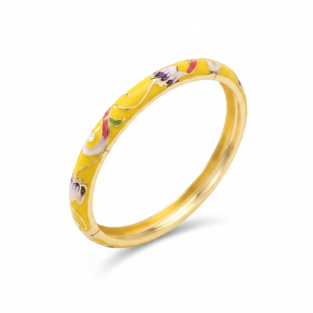 Bracelet Thaïlandais JAUNE disponible aussi en BLANC et en BLEU
