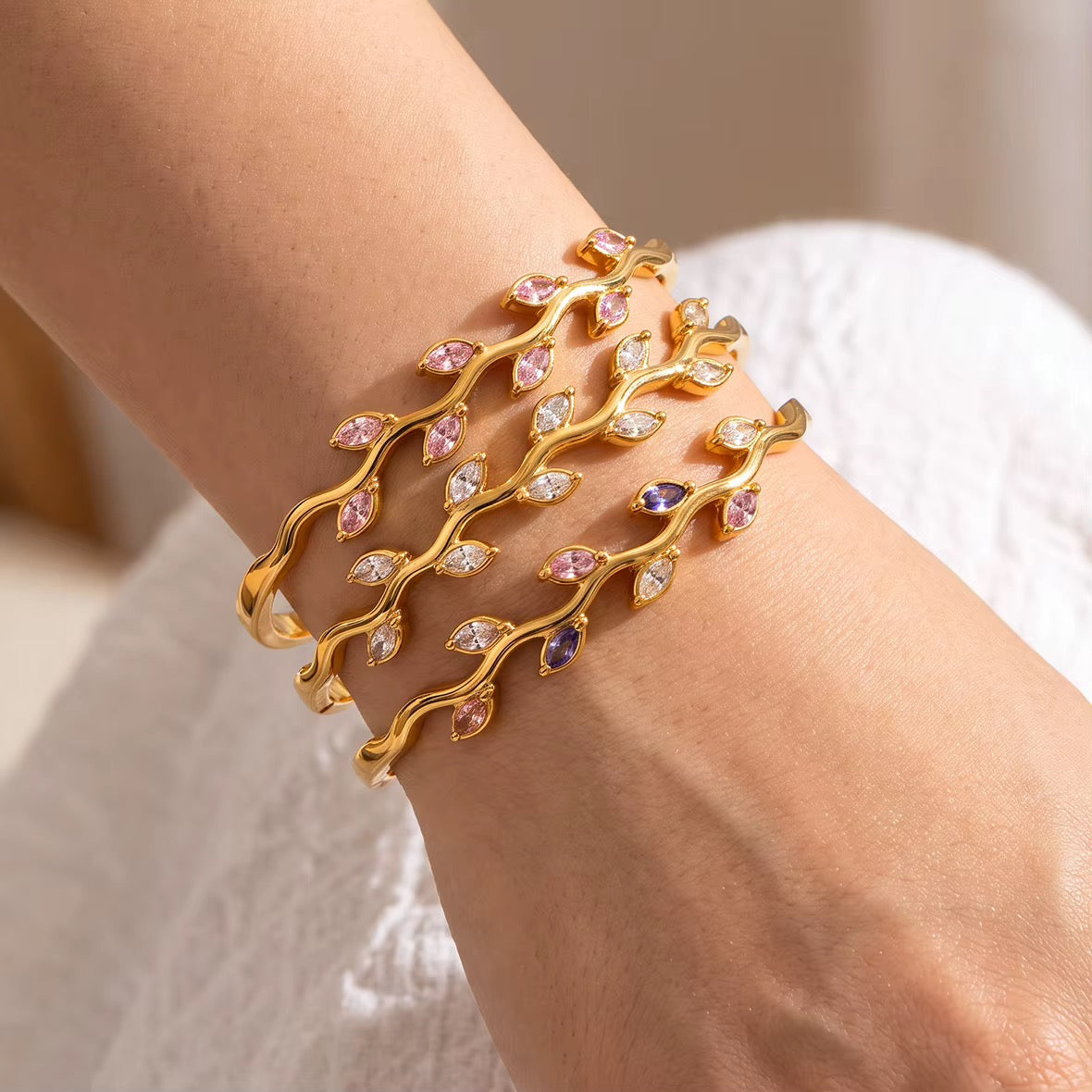 Bracelet KORA en acier inoxydable