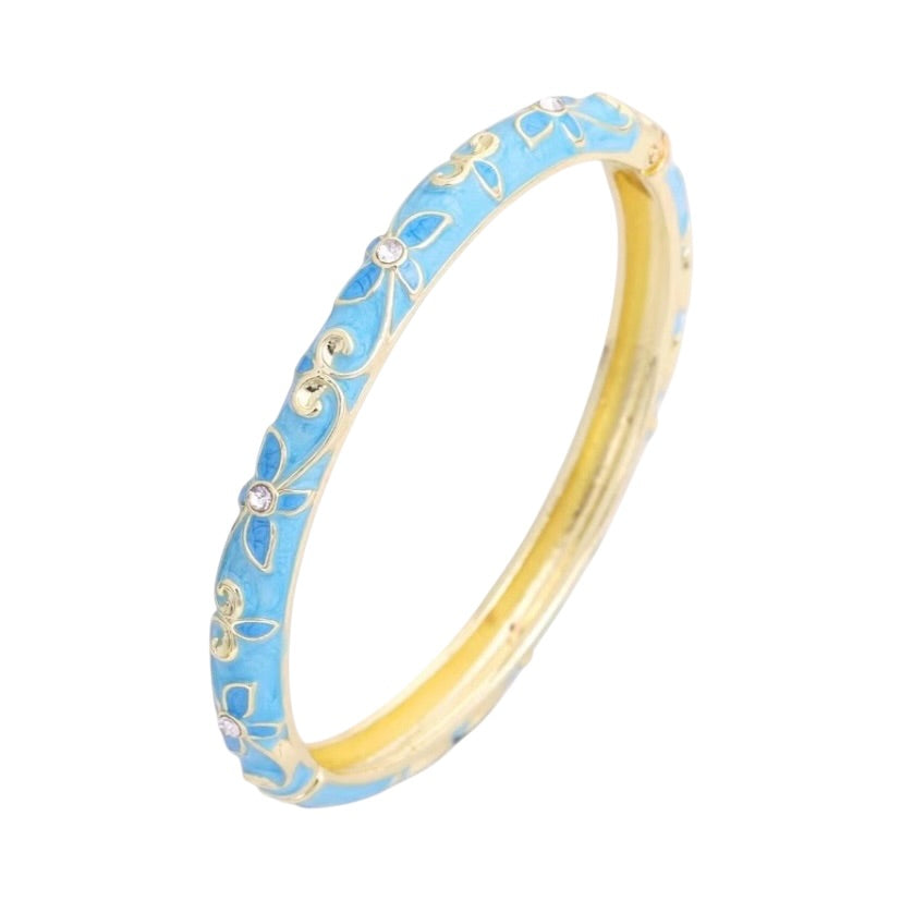 Bracelet Thaïlandais BLEU disponible aussi en ROSE et en MAUVE