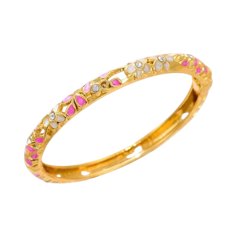 Bracelet Thaïlandais ROSE disponible aussi en BLEU et en VIOLET