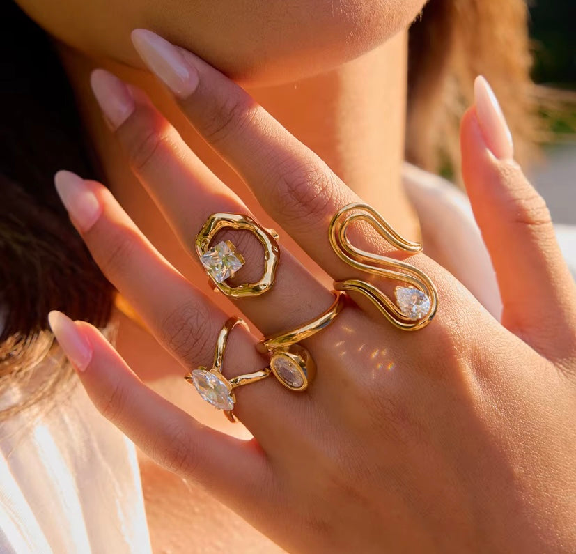 Bague en acier inoxydable