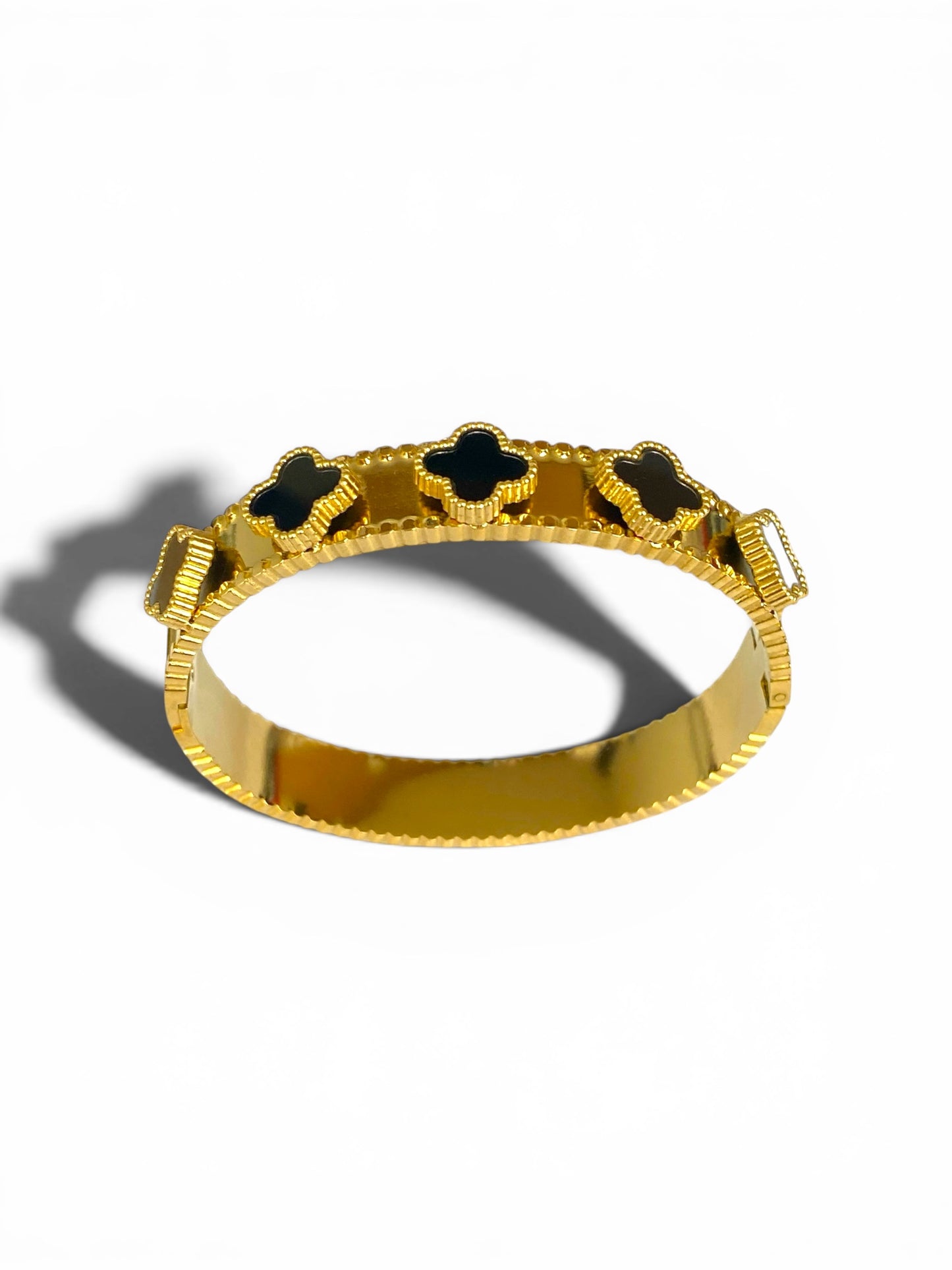Bracelet Trèfle en acier inoxydable