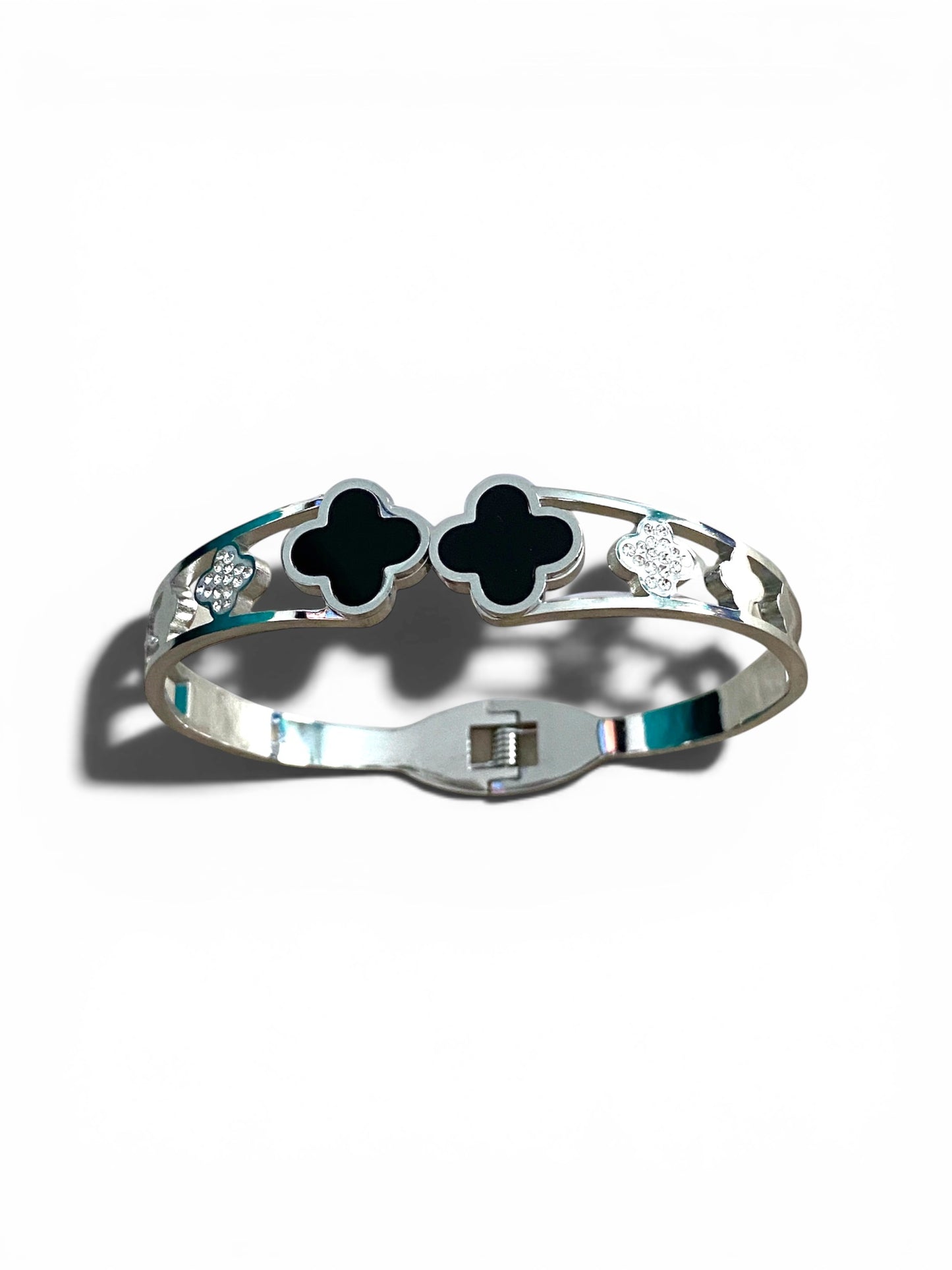 Bracelet Trèfle en acier inoxydable