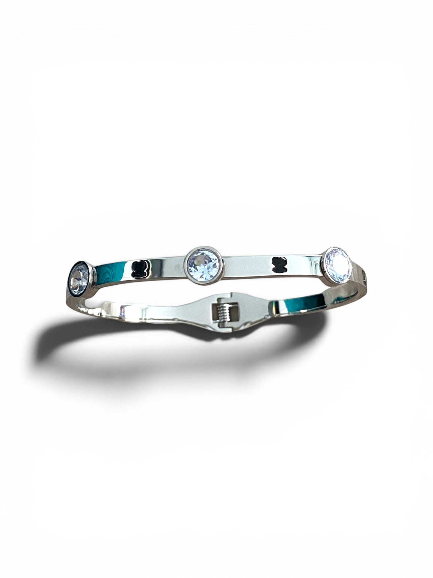 Bracelet Strass en acier inoxydable