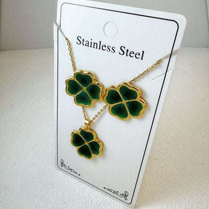 Ensemble de bijoux YANA en acier inoxydable