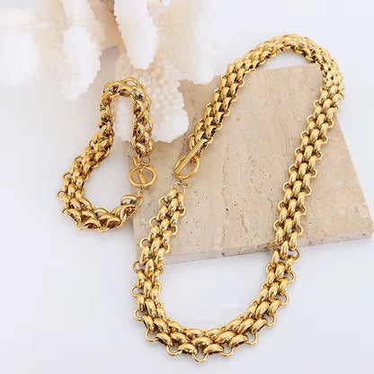 Ensemble de bijoux VEYA en acier inoxydable