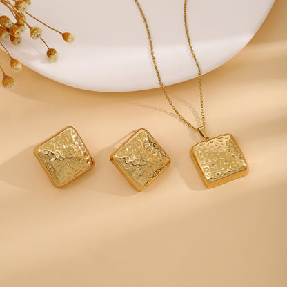 Ensemble de bijoux YUNA en acier inoxydable