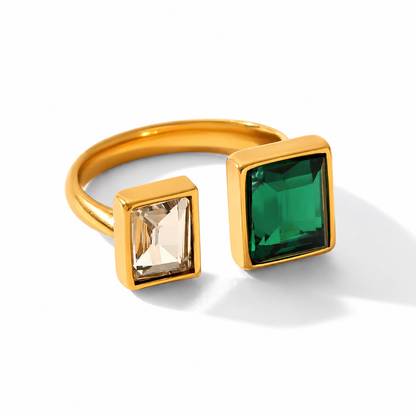 Bague LOLA ajustable en acier inoxydable