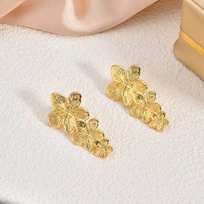 Boucle d’oreille ZIVA en acier inoxydable