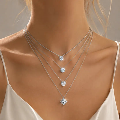 Ensemble de bijoux MAYA en acier inoxydable