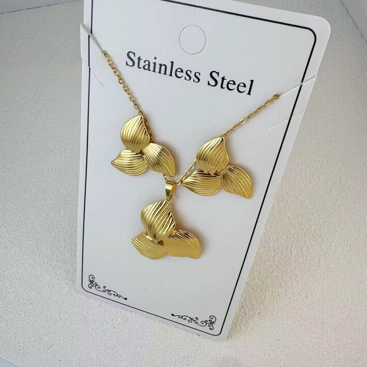 Ensemble de bijoux NOLA en acier inoxydable