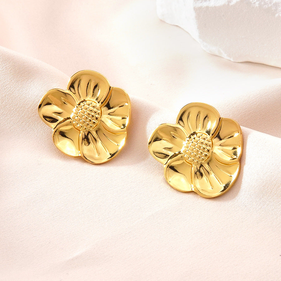 Boucle d’oreille OREA en acier inoxydable