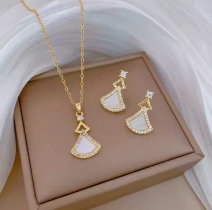 Ensemble de bijoux SOFIA en acier inoxydable