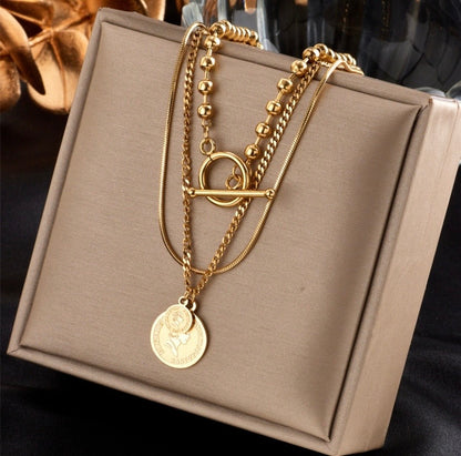 Collier LAYA en acier inoxydable