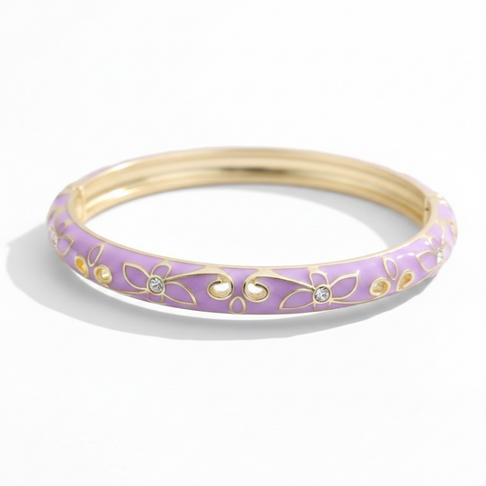 Bracelet Thaïlandais MAUVE disponible aussi en ROSE et en BLEU