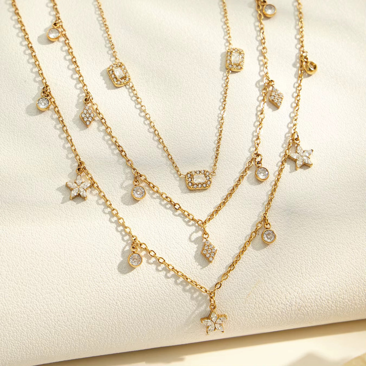 Ensemble de bijoux FINA en acier inoxydable
