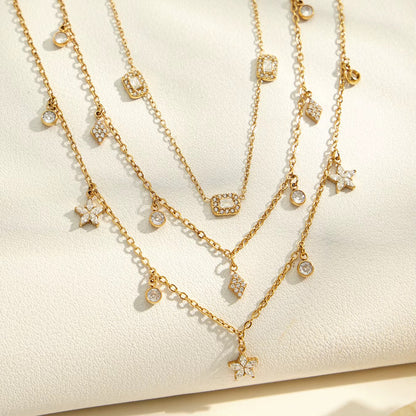 Ensemble de bijoux FINA en acier inoxydable