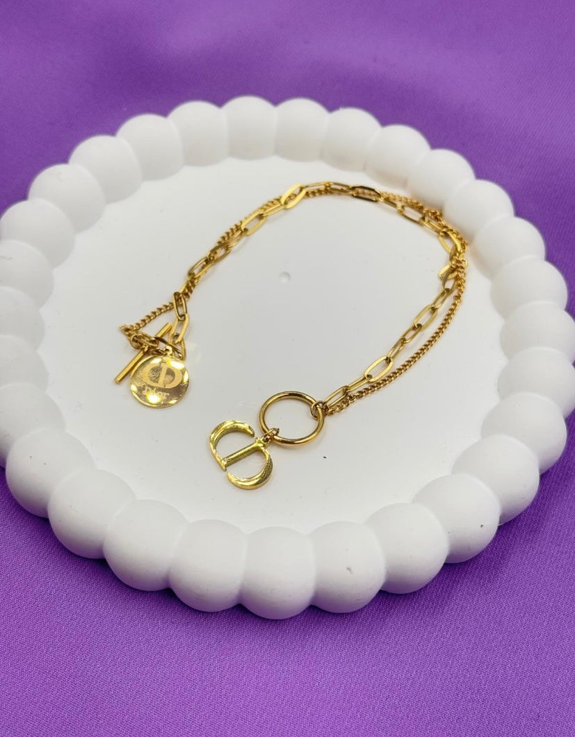 Bracelet Cr en acier inoxydable