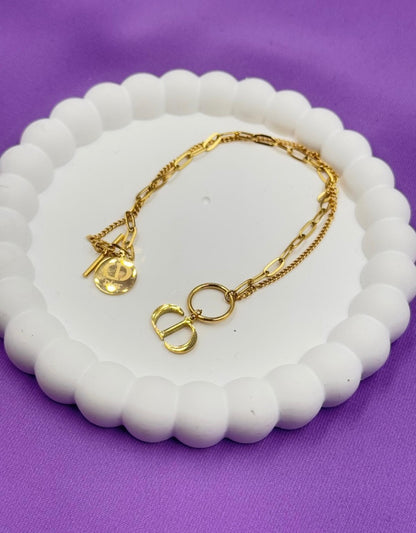 Bracelet Cr en acier inoxydable