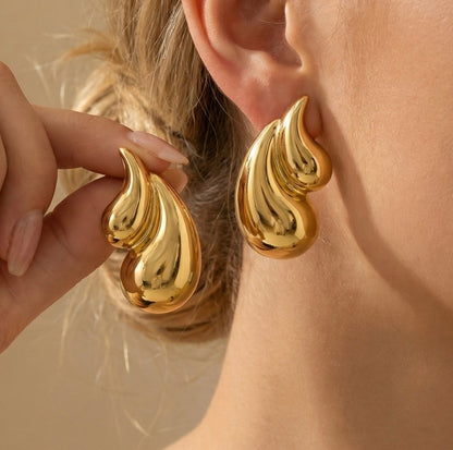 Boucle d’oreille OLYA en acier inoxydable