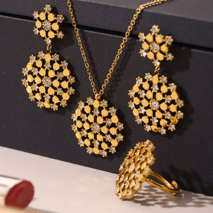 Ensemble de bijoux TILA en acier inoxydable