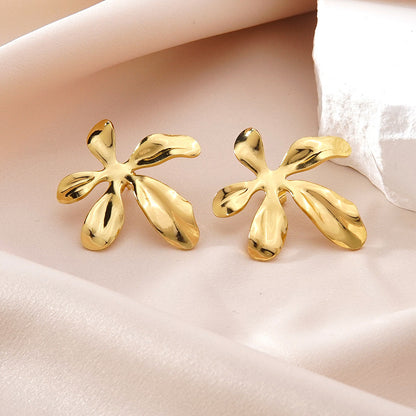 Boucle d’oreille OREA en acier inoxydable