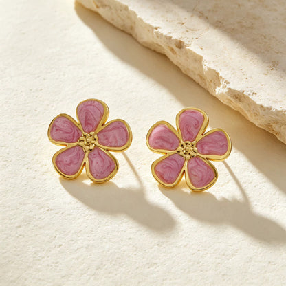 Boucle d’oreille NILA en acier inoxydable
