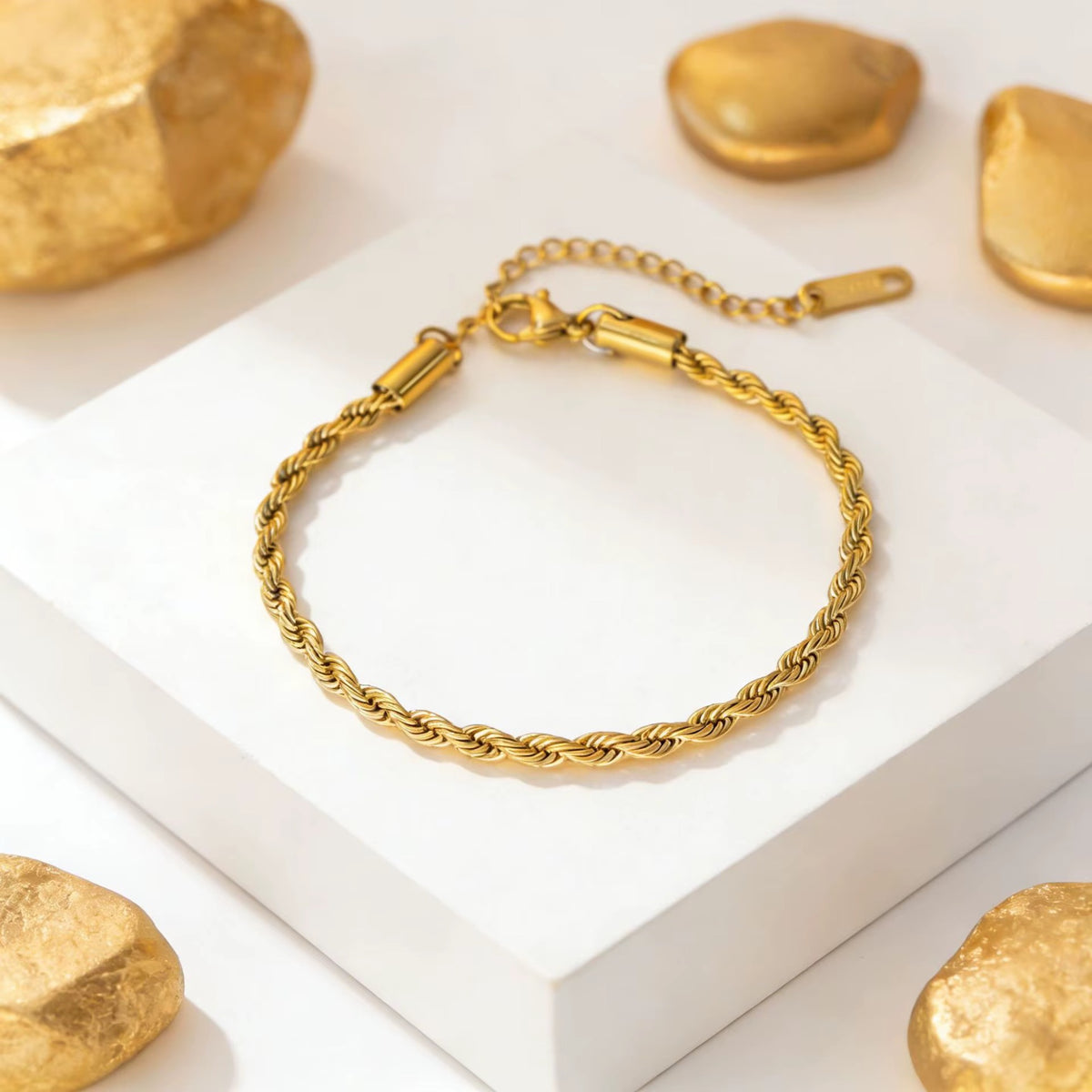 Ensemble de bijoux DENA en acier inoxydable