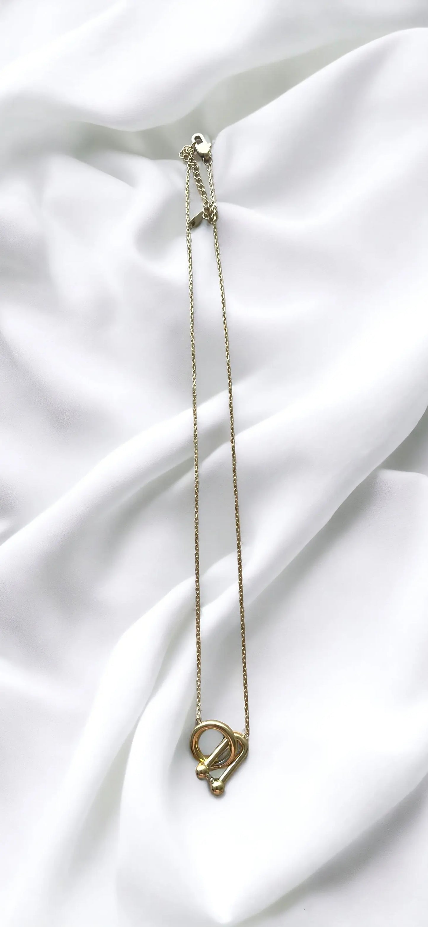 Collier T en acier inoxydable bijoux by kika