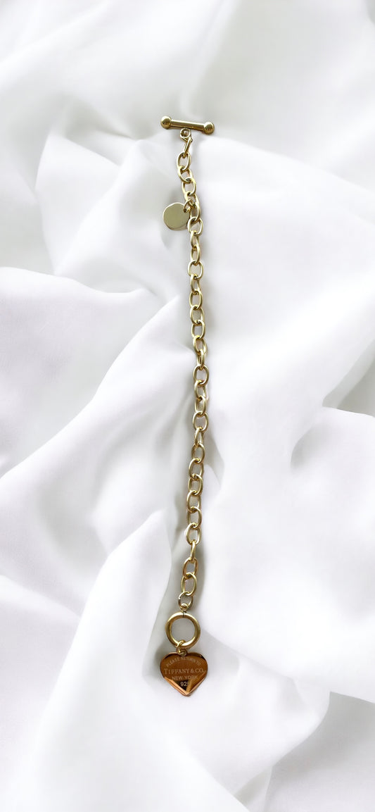 Bracelet T en acier inoxydable