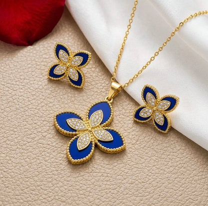 Ensemble de bijoux NIRA en acier inoxydable