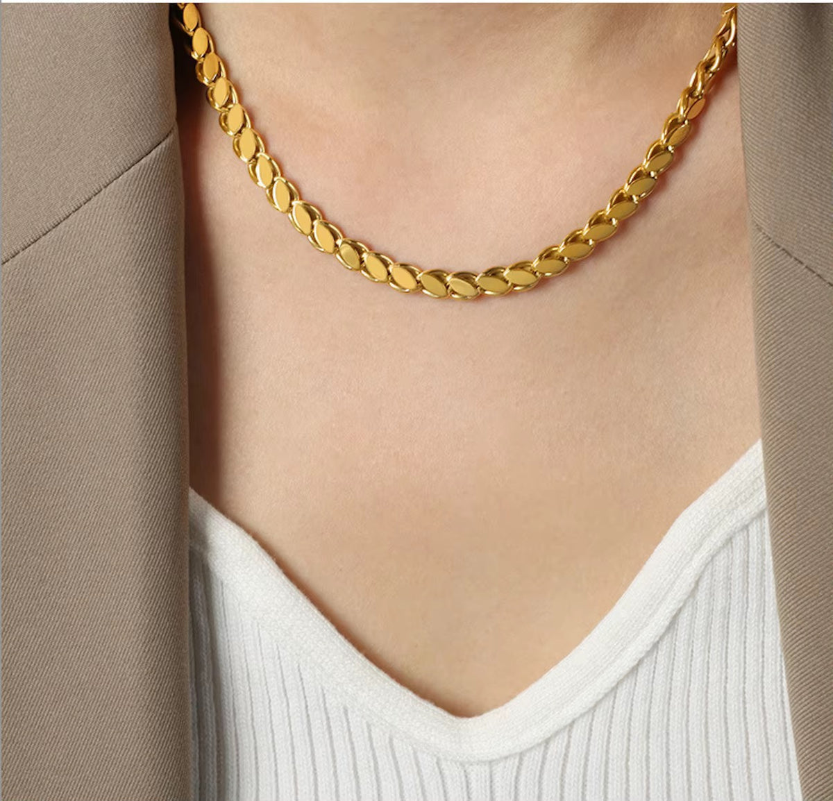 Ensemble de bijoux CAYA en acier inoxydable
