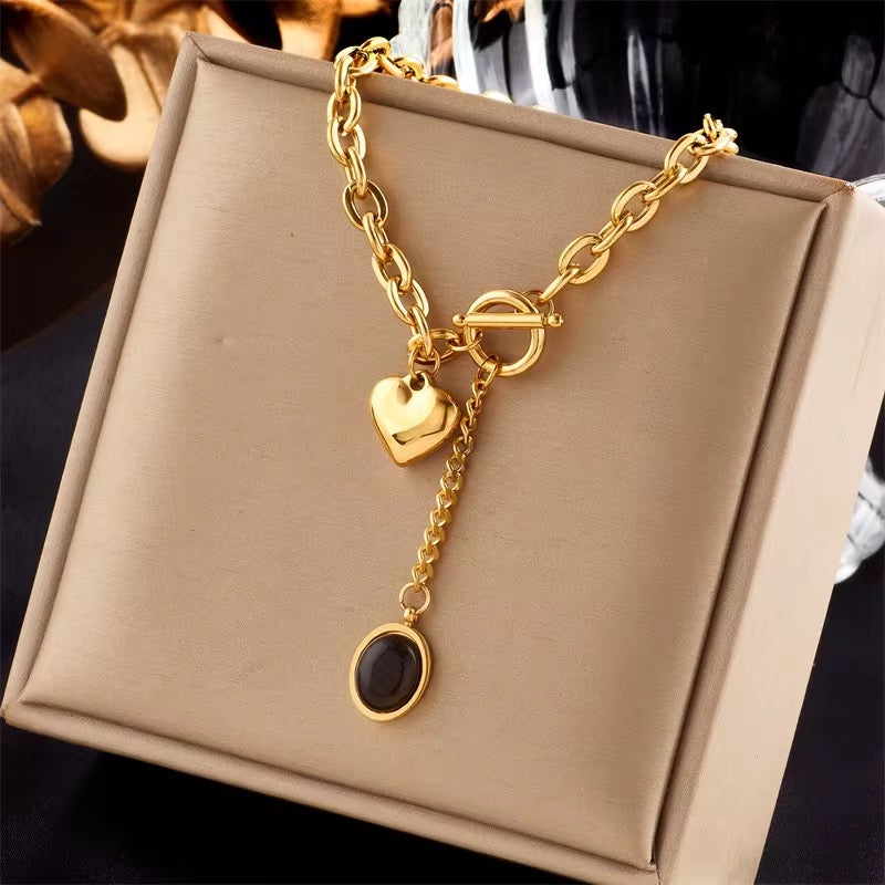 Collier LAYA en acier inoxydable