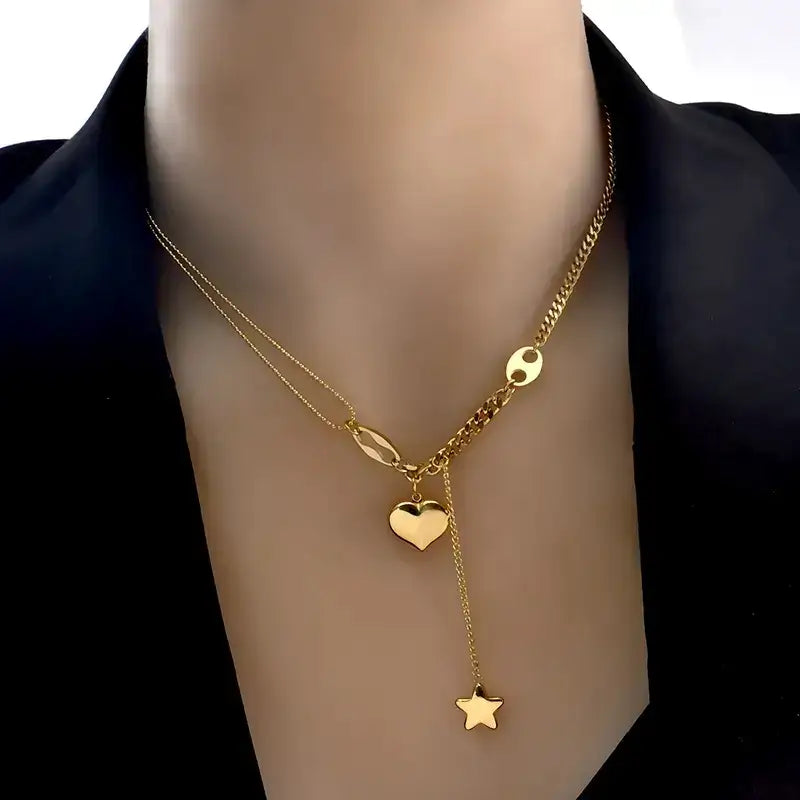 Collier LAYA en acier inoxydable