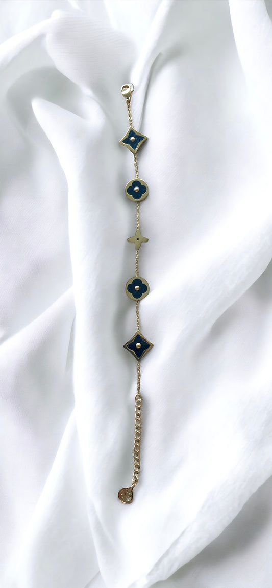 Bracelet L en acier inoxydable