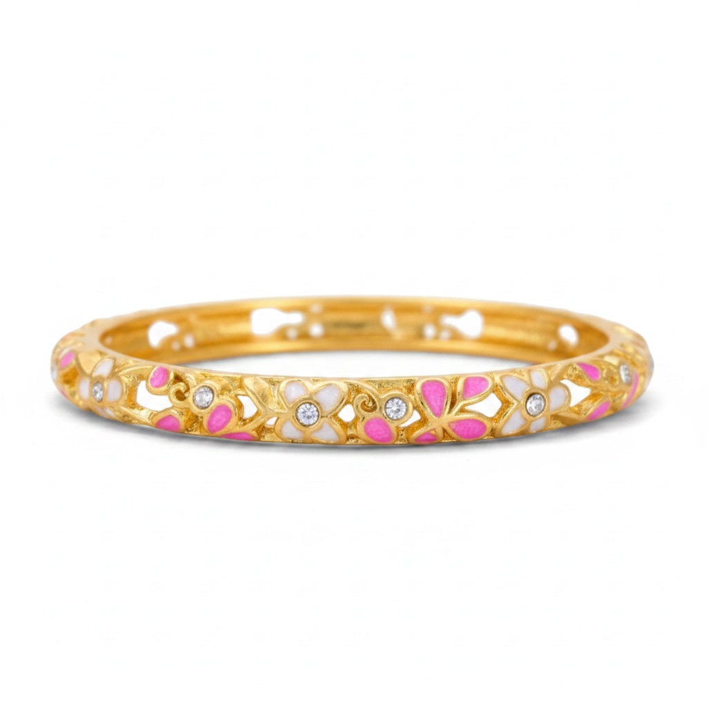 Bracelet Thaïlandais ROSE disponible aussi en BLEU et en VIOLET