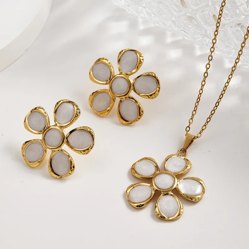 Ensemble de bijoux YANA en acier inoxydable