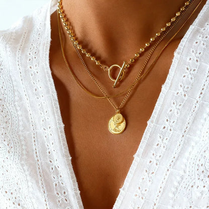 Collier LAYA en acier inoxydable