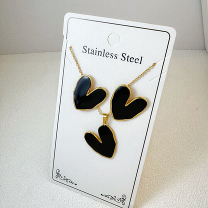Ensemble de bijoux VANA en acier inoxydable