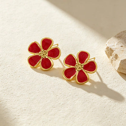 Boucle d’oreille NILA en acier inoxydable