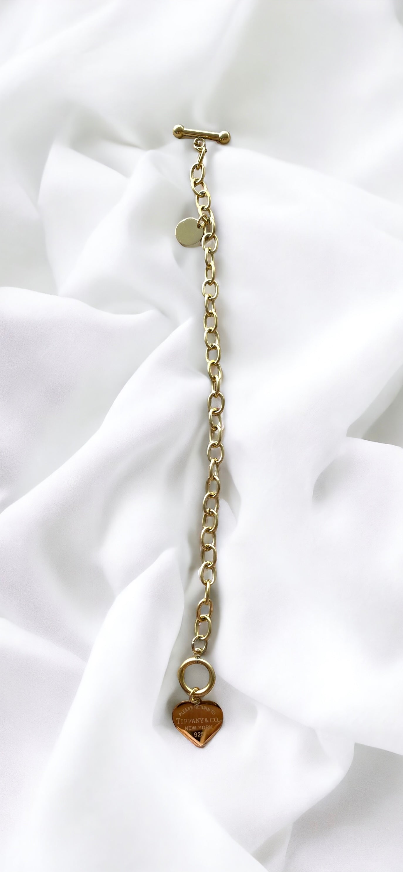 Bracelet T en acier inoxydable