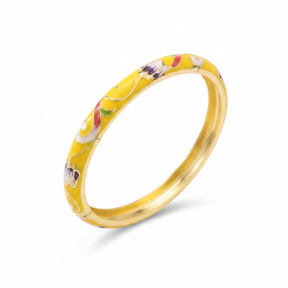 Bracelet Thaïlandais JAUNE disponible aussi en BLANC et en BLEU