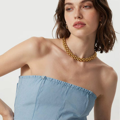 Ensemble de bijoux VEYA en acier inoxydable