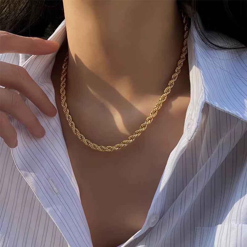 Ensemble de bijoux DENA en acier inoxydable