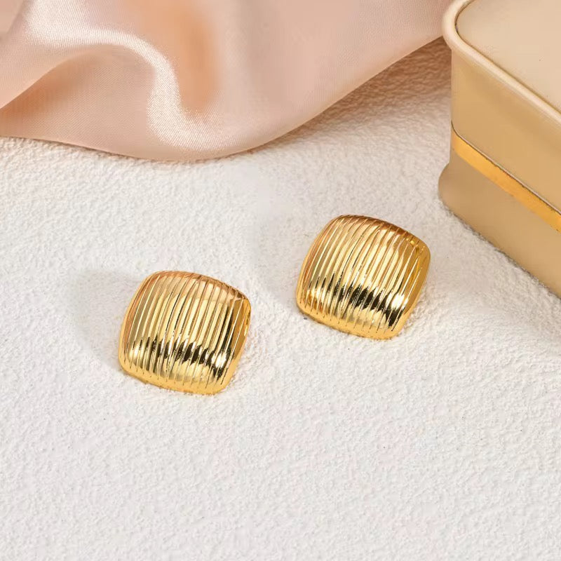 Boucle d’oreille ZIVA en acier inoxydable