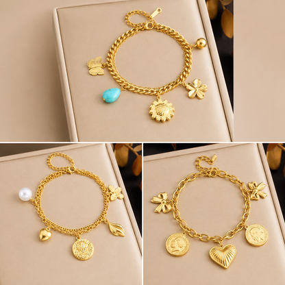 Bracelet FAYA en acier inoxydable