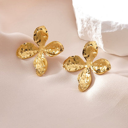 Boucle d’oreille OREA en acier inoxydable