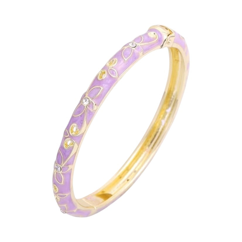Bracelet Thaïlandais MAUVE disponible aussi en ROSE et en BLEU
