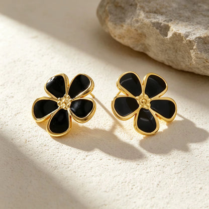 Boucle d’oreille NILA en acier inoxydable