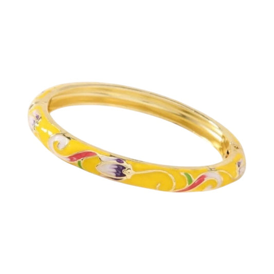 Bracelet Thaïlandais JAUNE disponible aussi en BLANC et en BLEU